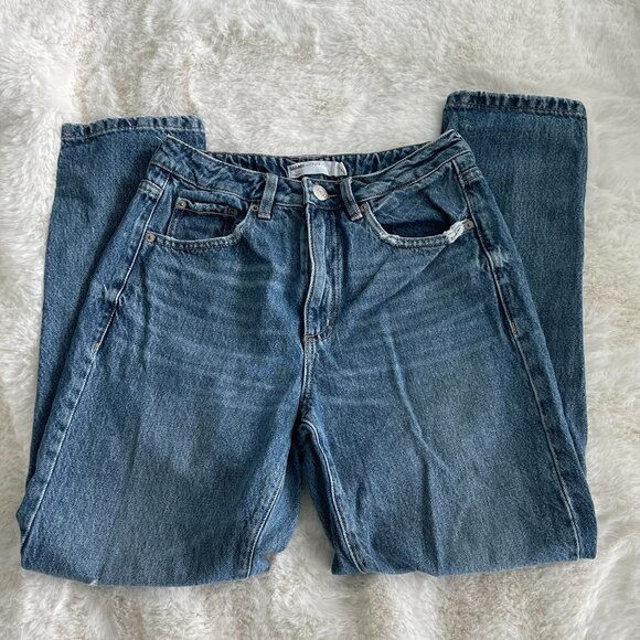 Straight Ripped Jeans - Picture 1 of 3